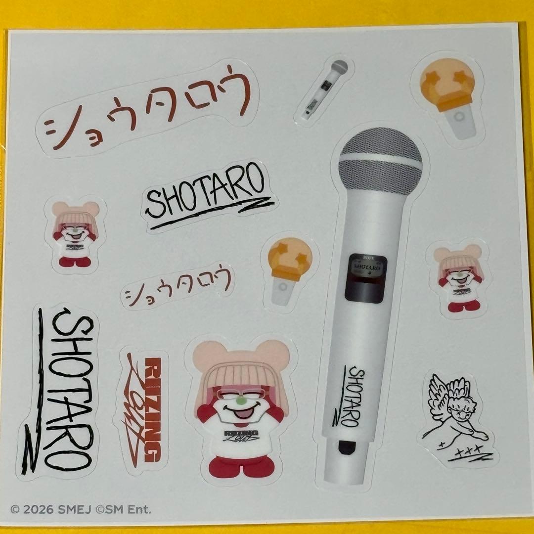 RIIZE 東京ドーム 公演 限定 ランダムトイ ステッカー ショウタロウ