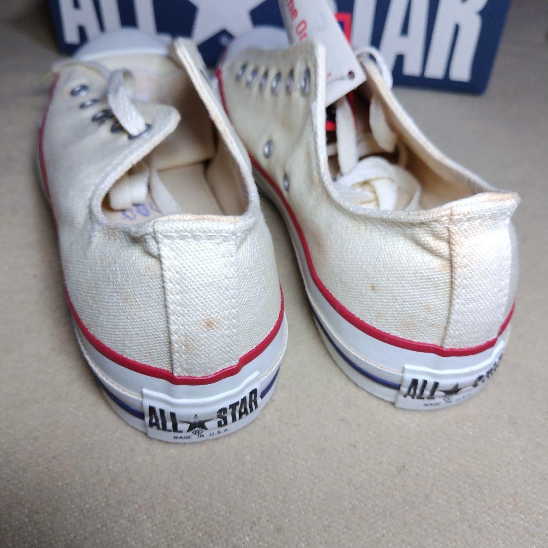 コンバース オールスター LOW USA製 デッドストック US8 26.5cm