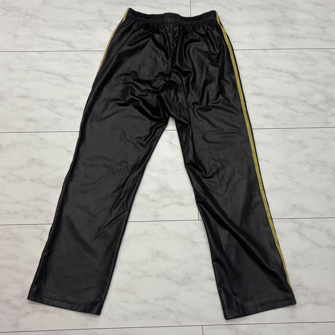 《極美品》アディダス コーティングジャージ セットアップ ゴールド × ブラック