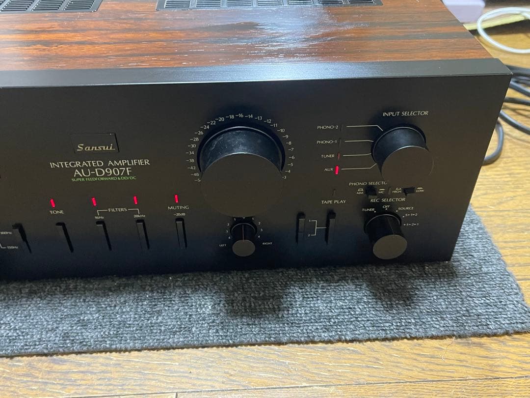 サンスイ プリメインアンプAU-D907F - メルカリ