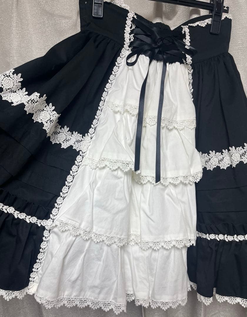 BABY Dear Roseスカート 黒 ブラック - メルカリ