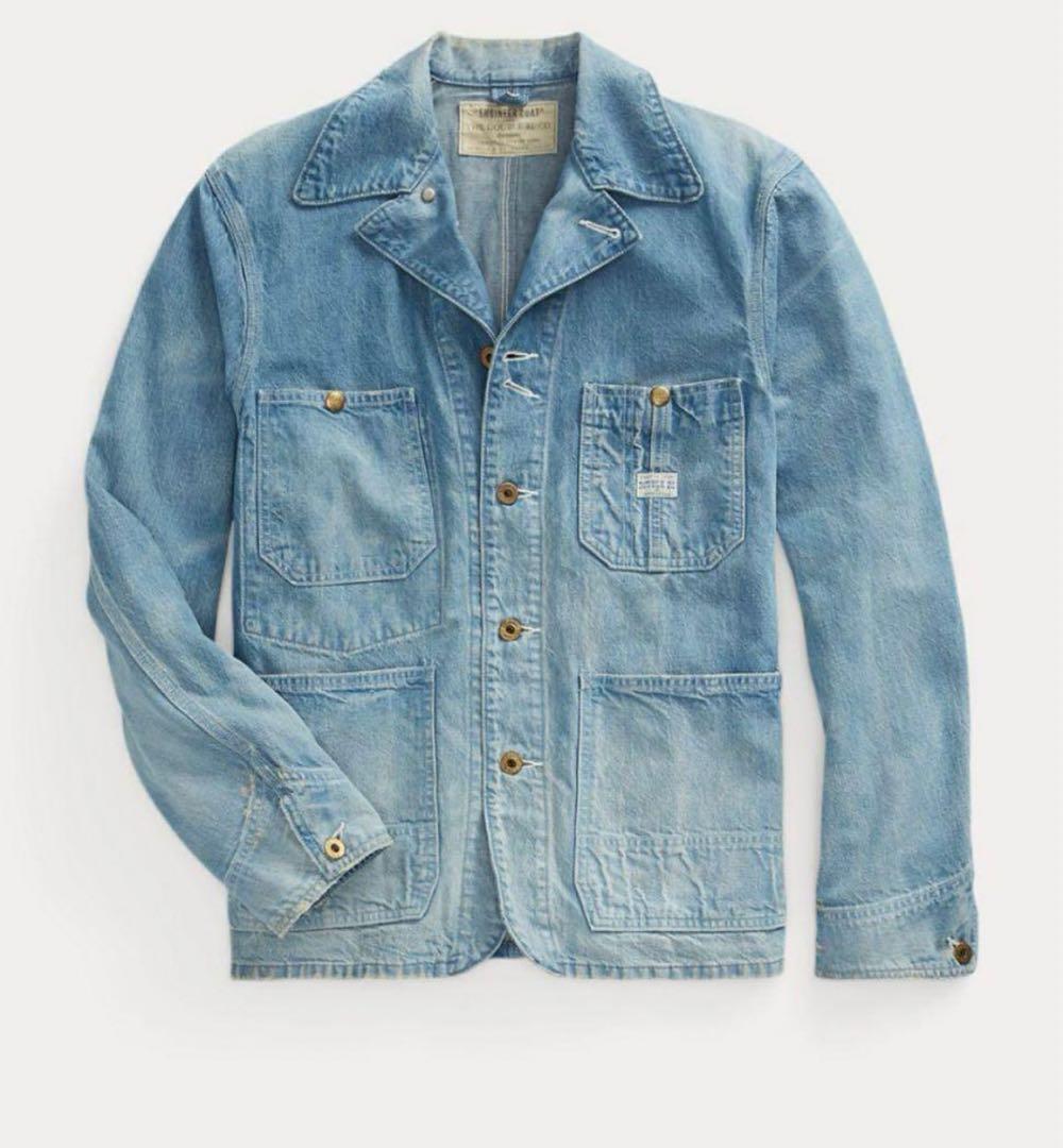 新品RRLチョアジャケット　カバーオール　Mサイズ　ラルフローレン　ロンハーマン 楽天市場】RRL(ダブルアールエル ラルフローレン)チェック ジャガード