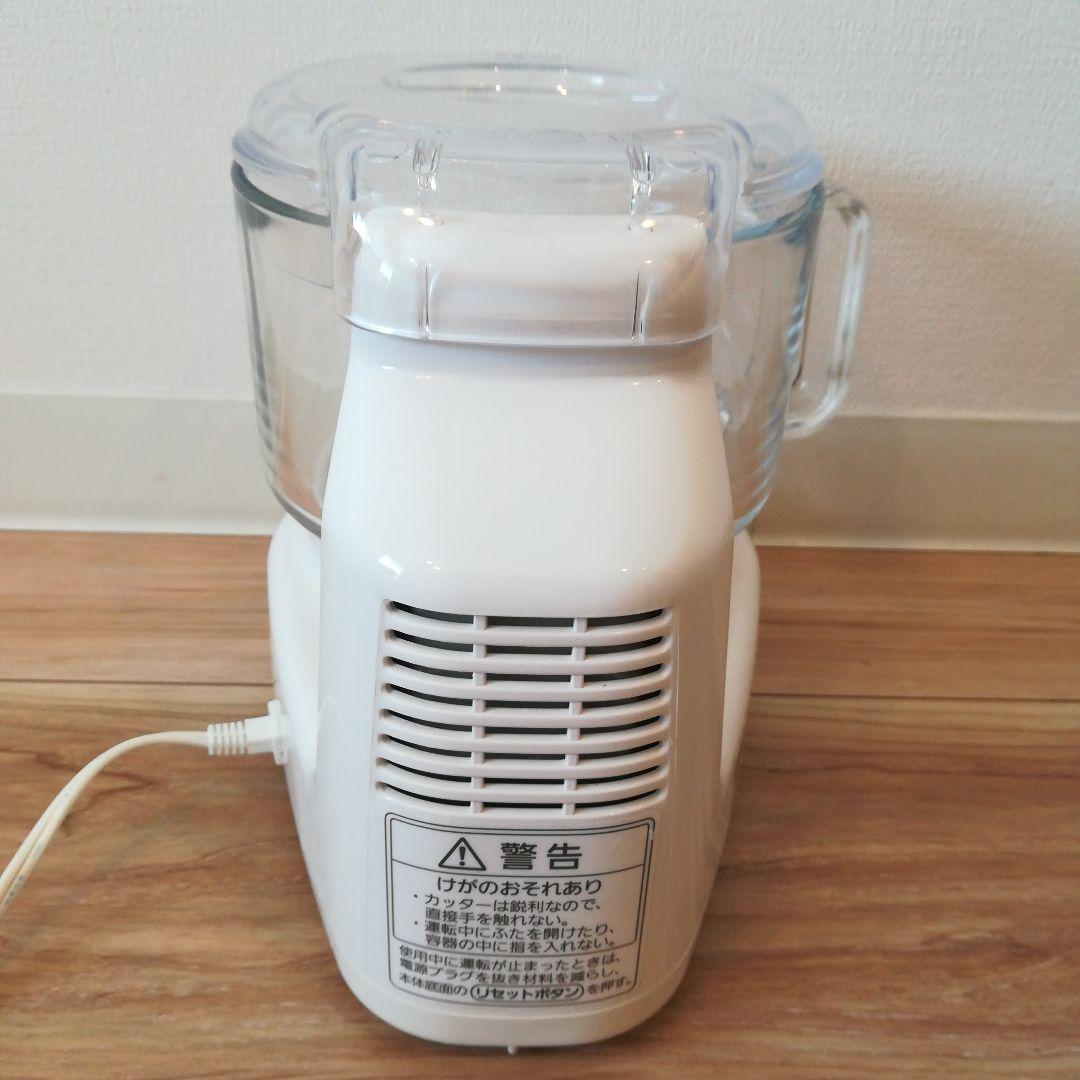 Panasonic フードプロセッサー MK-K48P ホワイト 説明書付き - メルカリ