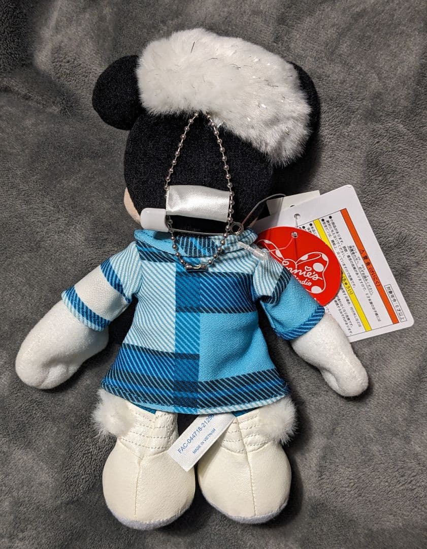 ミニーのスタイルスタジオぬいぐるみバッジ - メルカリ