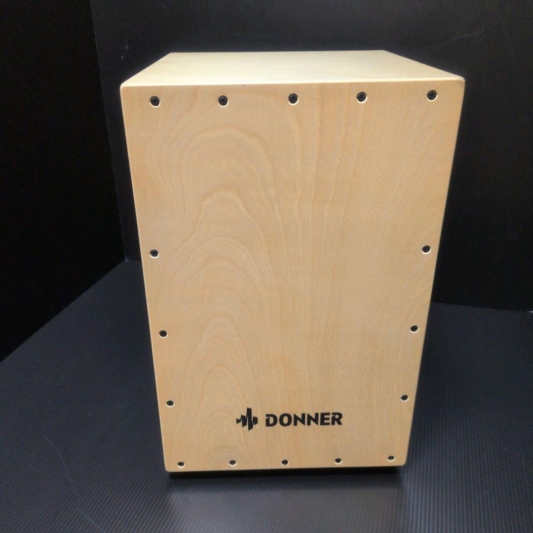 美品 Donner カホン ケース付 使用少なめ 木製 打楽器 パーカッション