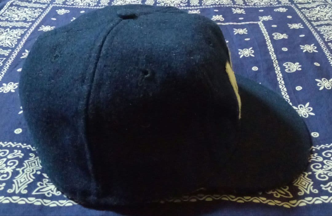 希少 クーパーズタウン キャップ USA製 帽子 エベッツ navy RRL 紺