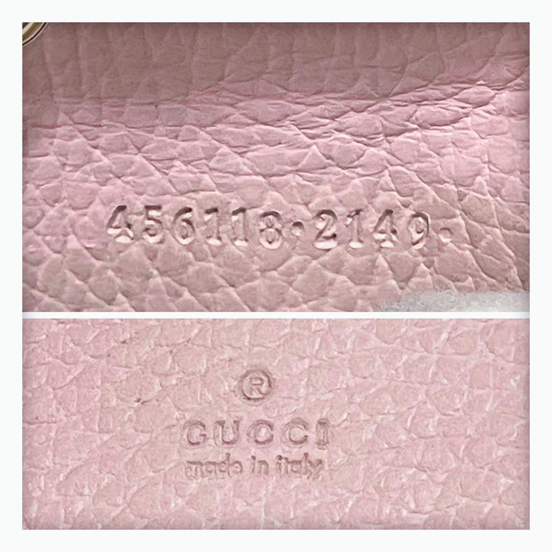 最終値下げ‼️ 人気✨ GUCCI グッチ 6連 キーケース マーモント ピンク
