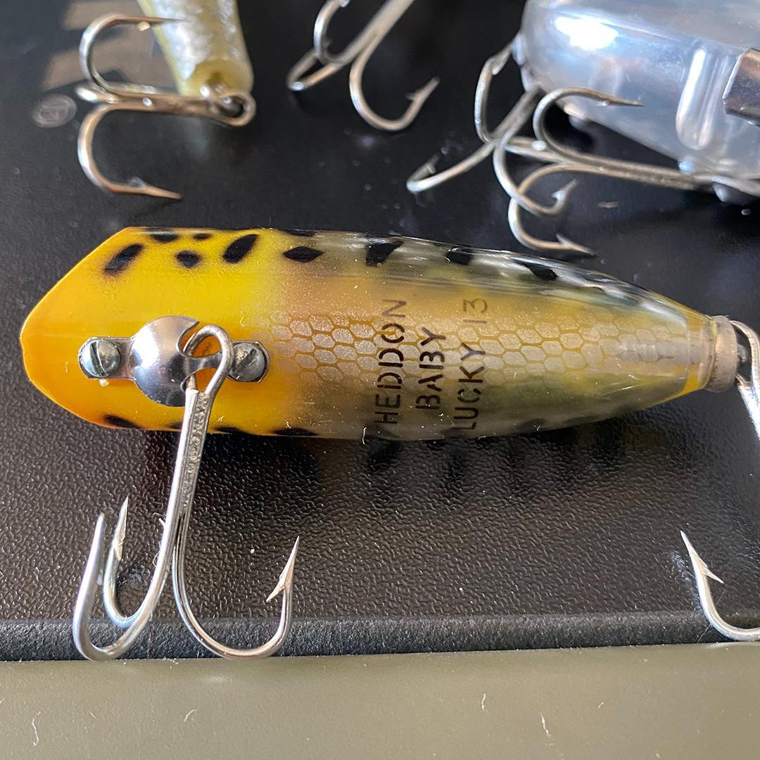 2005年代］アメリカンルアー（ヘドン他）14セット＋4ルアーおまけ付き