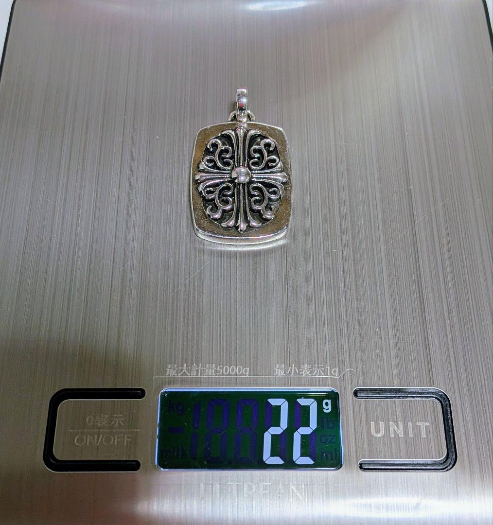 通販ファッション - (大人気)クロムハーツオーバルクロス925シルバー