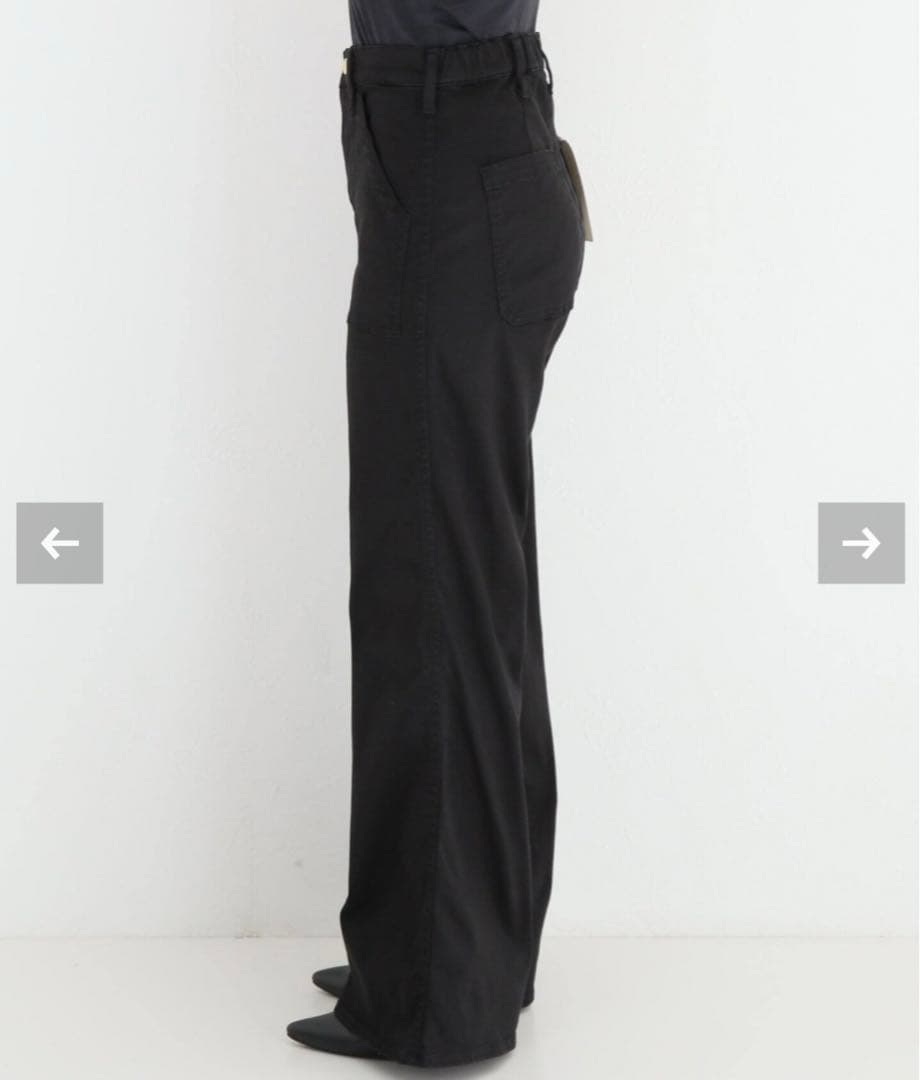 SURT/サート】CINOH STRETCH ベイカーパンツ 黒 - メルカリ