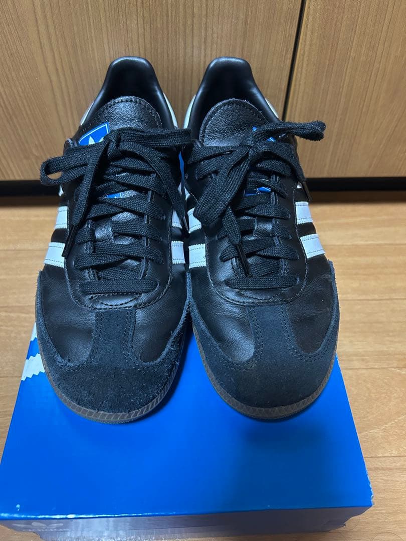 adidas SAMBA OG アディダス　ブラック　25cm Amazon.com | Adidas Originals Unisex Samba Og Leather Sneakers