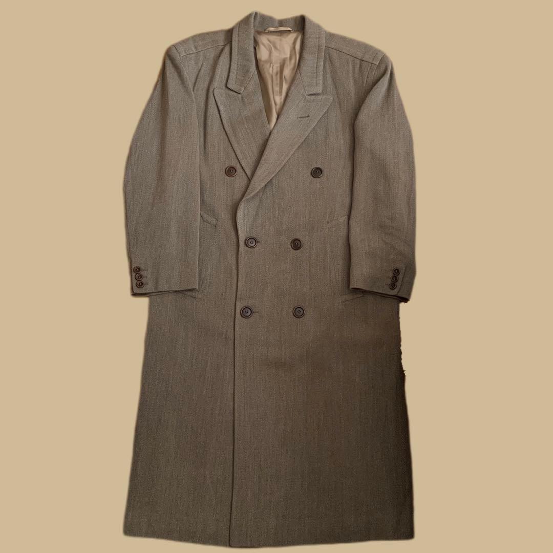 ryoooooo様 HUGO BOSS ヒューゴボス ダブルチェスターコート - メルカリ
