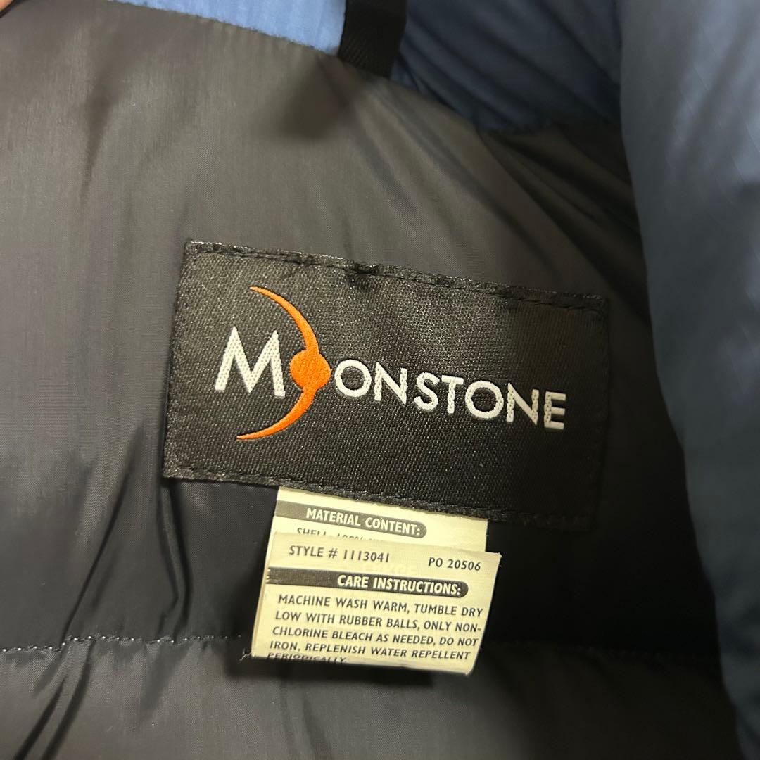 ヴィンテージ moon stone メンズ ダウンベスト - メルカリ
