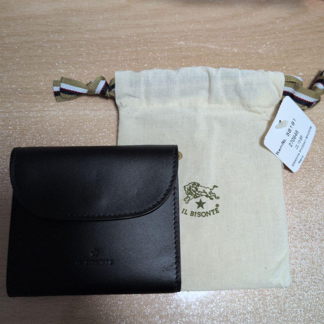 の*け様 イルビゾンテ二つ折り財布 IL BISONTE（イルビゾンテ） 財布 IL BISONTE 2つ折りダブルフラップ