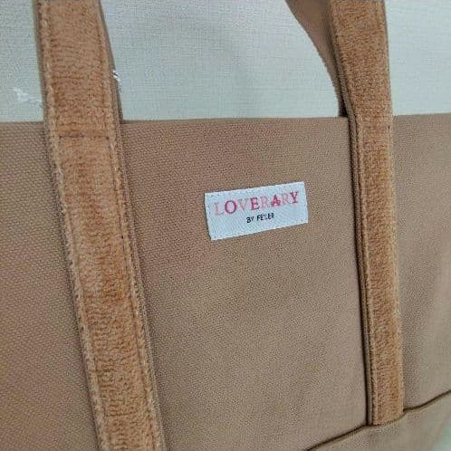 【新品】オールドテディ ワッペン トートバッグ《ベージュ小》フェイラー（匿名）