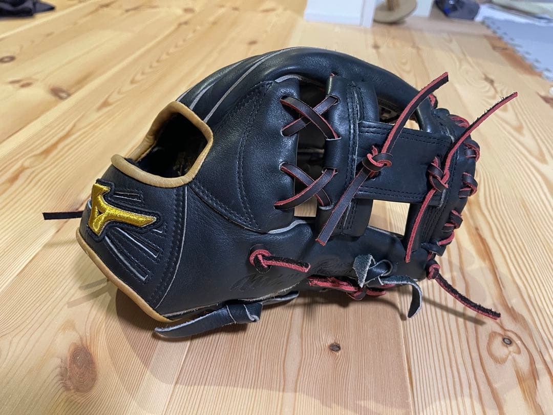 軟式ミズノプロ内野手用 Mブラック 楽天市場】ミズノプロ オーダーグラブ 軟式グローブ 基本モデル 内野MM