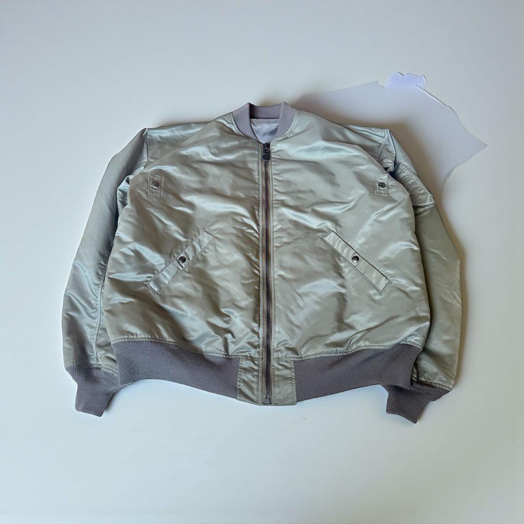 ✨美品✨ leno MA-1 サイズ2オリーブ ビックサイズ - メルカリ