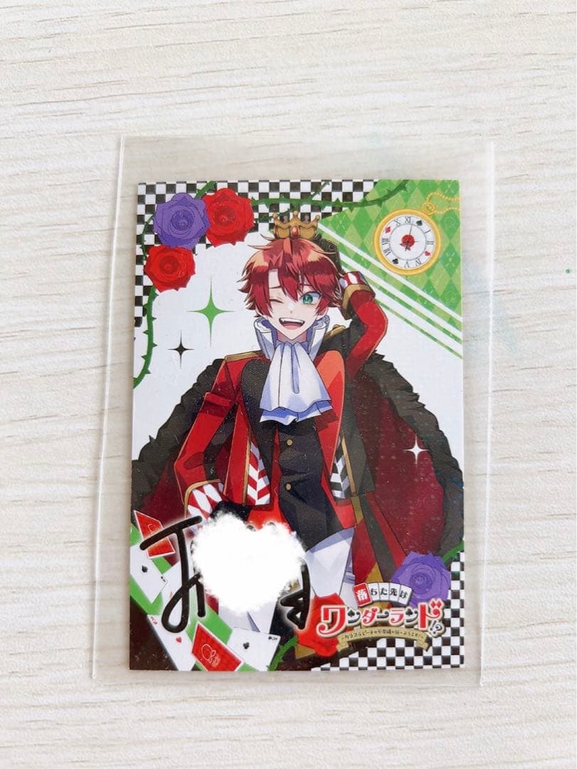 からぴち カラフルピーチ じゃぱぱ サイン トレカ ワンダーランド