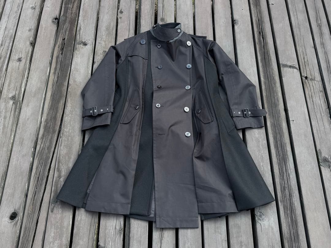 《超希少》sacai 24AW Cotton Gabardine x Wool