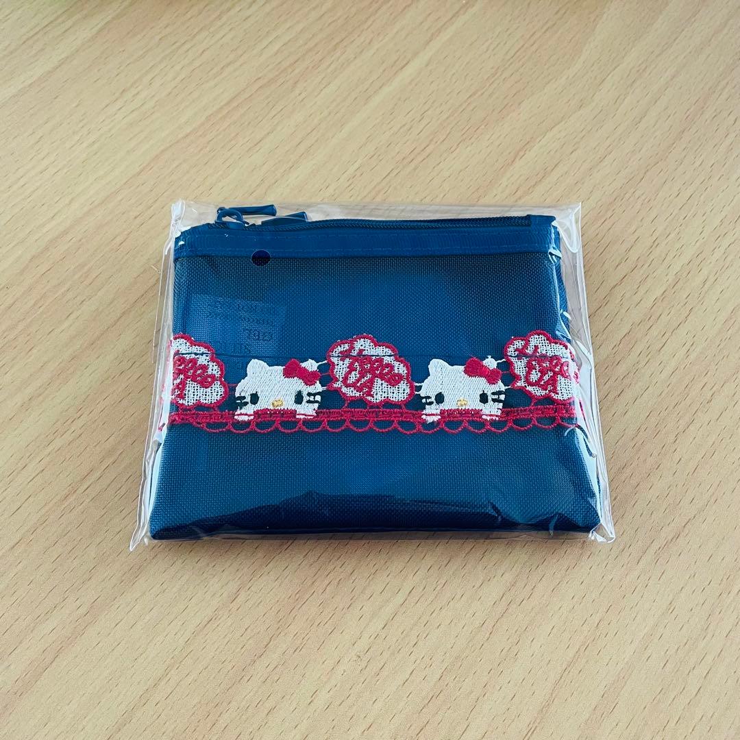 近沢レース ユナイテッドアローズコラボ キティポーチ メッシュポーチ