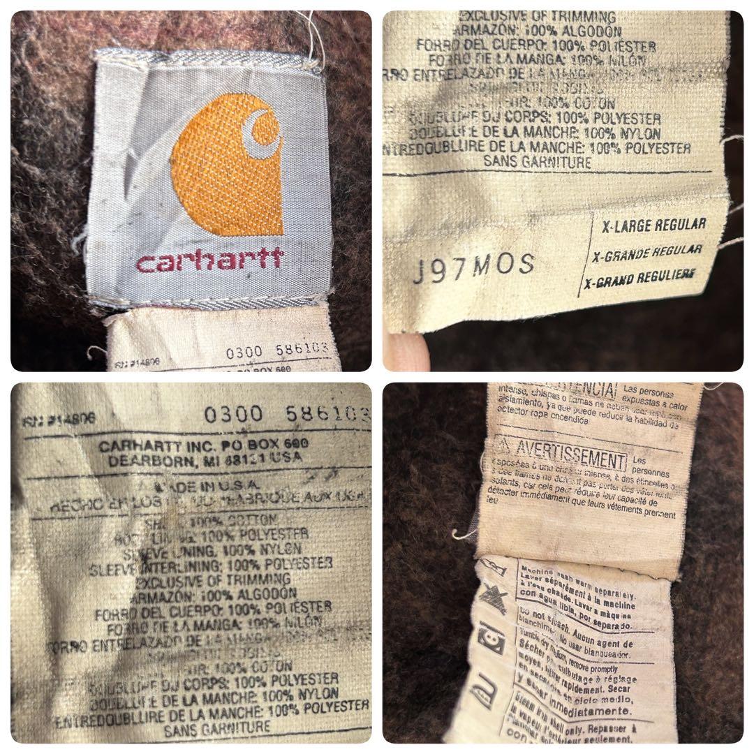 Carhartt USA製 J97 MOS デトロイト 短丈 XL 星タグ - メルカリ