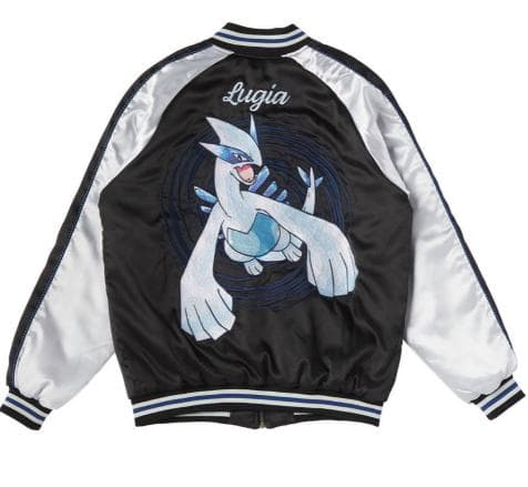 ポケモンセンター限定金銀 スカジャン スタジャン ジャンバー ルギア M