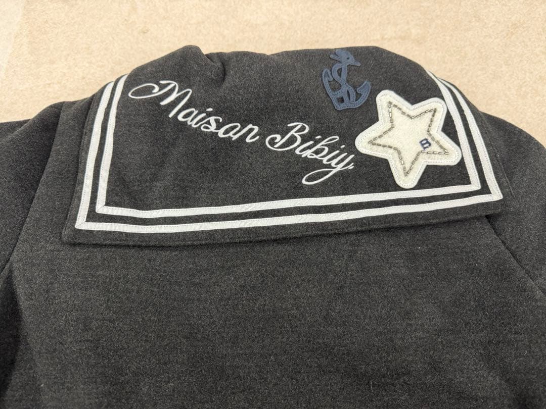 新品未使用】Bibiy. セーラー襟ジャケット ダウンショートコート