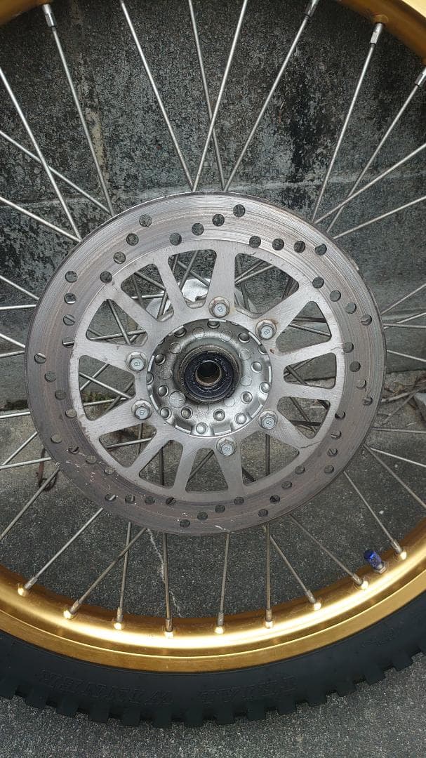 あ*ゅ様 セロー250 前後ホイール・タイヤセット IRC ツーリスト - メルカリ