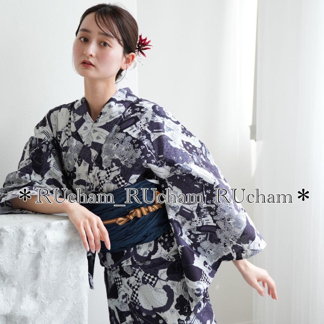 ✓新品【幻想戯曲×ネイビー】 utatane ウタタネ 浴衣単品 - メルカリ