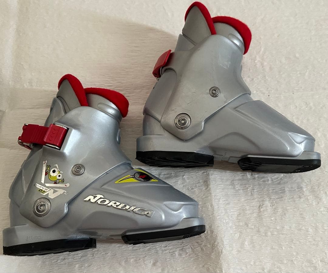 美品Nordica Ninja 97 ㎝スキー、靴セット17.5㎝ ワックス済 - メルカリ