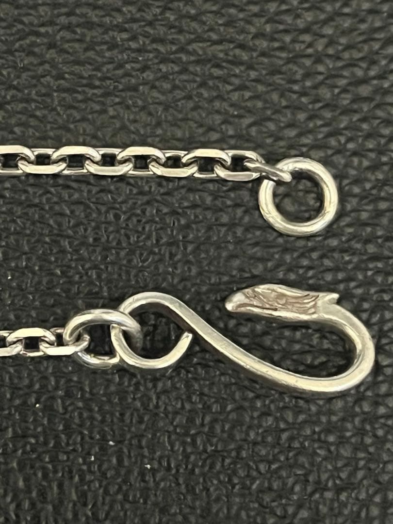 goro's ゴローズ　細角チェーン　約47cm 楽天市場】【Goro's ゴローズ】47cm シルバーチェーンのみ(細角 , 細丸