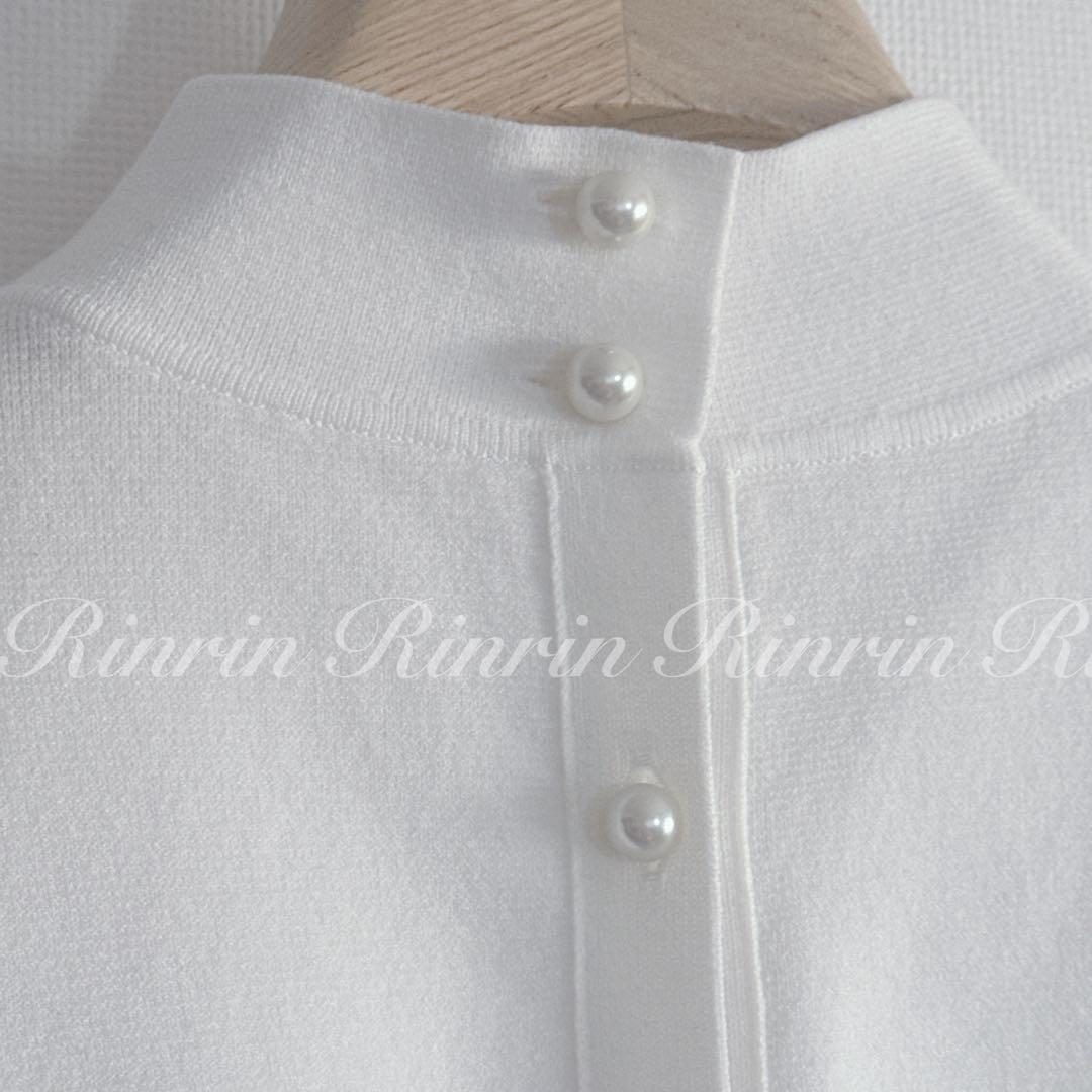 未使用】ANAYI 16Gミラノリブハイネックプルオーバー 38 - メルカリ