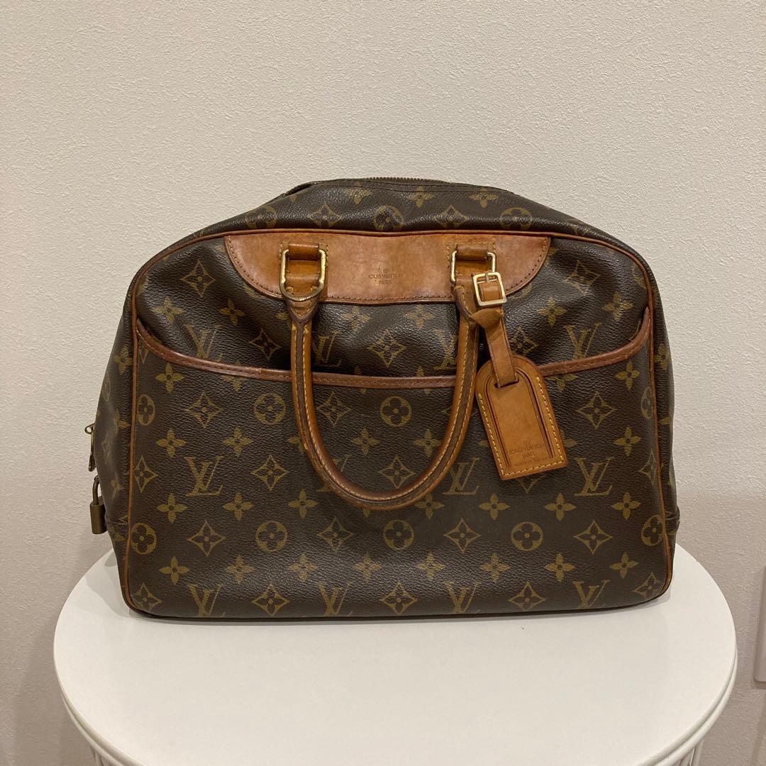 ク*ー様 ルイ・ヴィトン モノグラム ドーヴィル ハンドバッグ LOUIS VUITTON ルイヴィトン ドーヴィル モノグラム ハンドバッグ