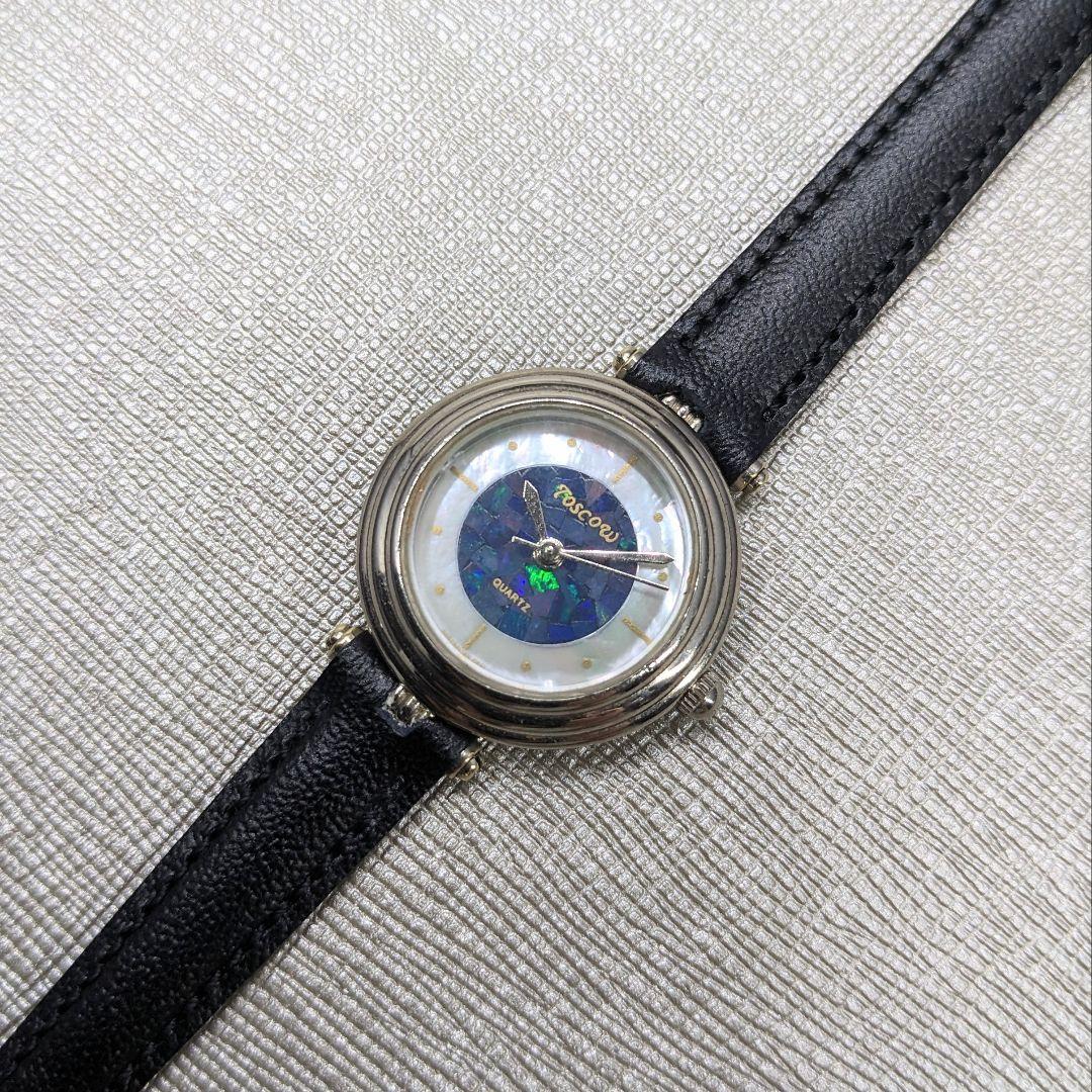 TOSCOW オパール 白蝶貝 文字盤 腕時計 レディース opal watch - メルカリ