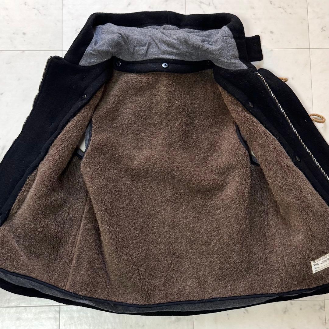 JELADO ダッフルベスト ウール アルパカブランドライナー ブラック L