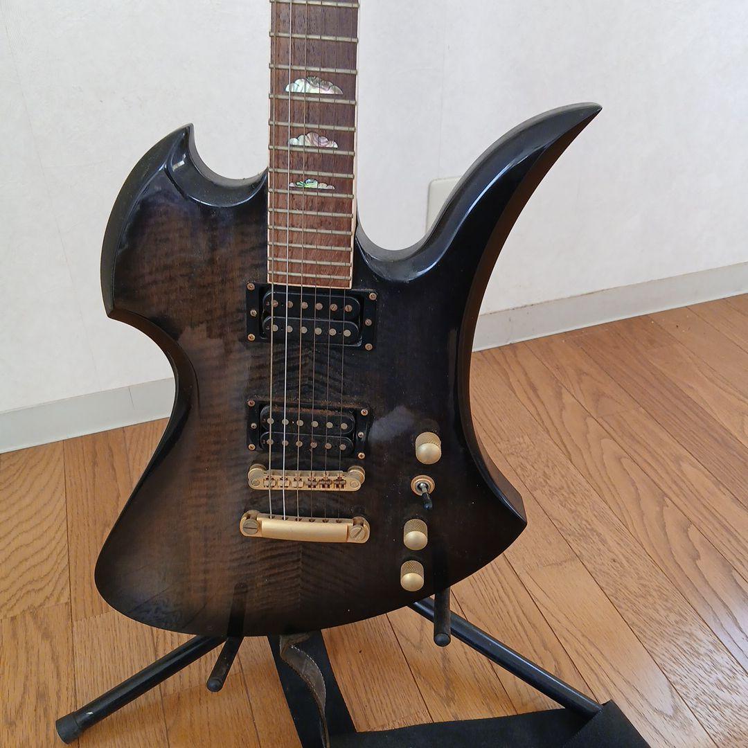 橋*本様 R エレキギター ブラック ストラップ付き - メルカリ
