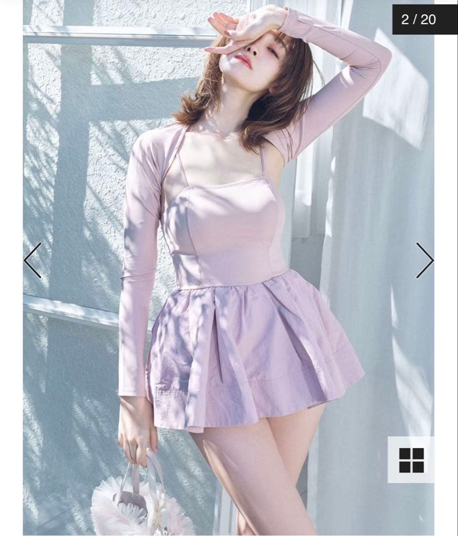 3ピーススウィムウェア　ピンク　水着　ビキニ　ラッシュガード 楽天市場】【P2倍&クーポン有】スリーピース スカパン ビキニ 水着