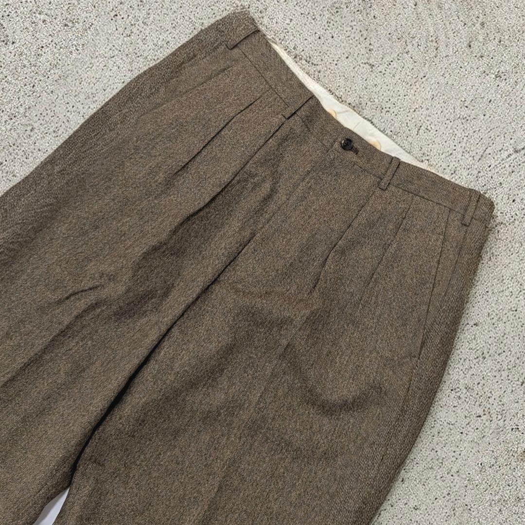 Vintage 80s タケオキクチ ツイード 成人式 セットアップ スーツ