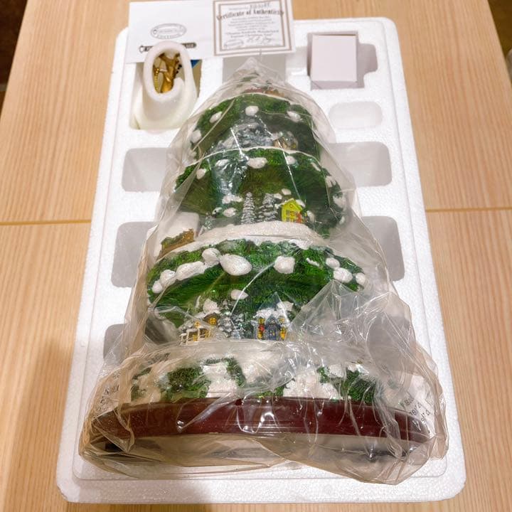 新品未使用 トーマスキンケード クリスマスツリー 卓上 ブラッド