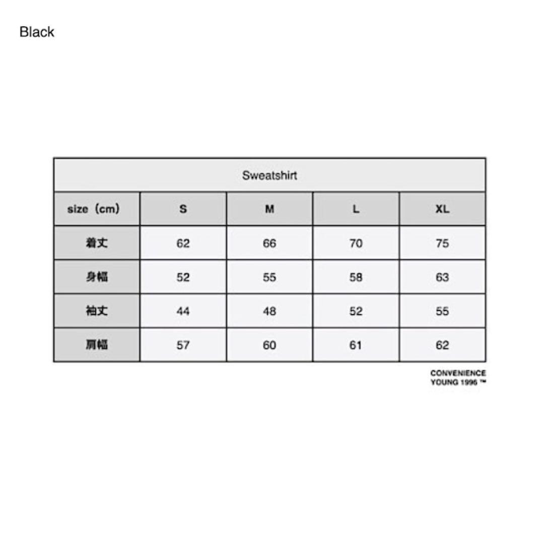 RUNNING DOGS SWEAT ブラックCONVENIENCE YOUNG - メルカリ