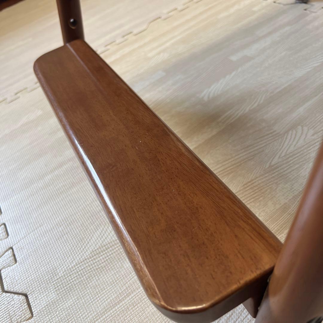 梱包発送たのメル便での発送！！】キッズチェア ブラウン 学習椅子