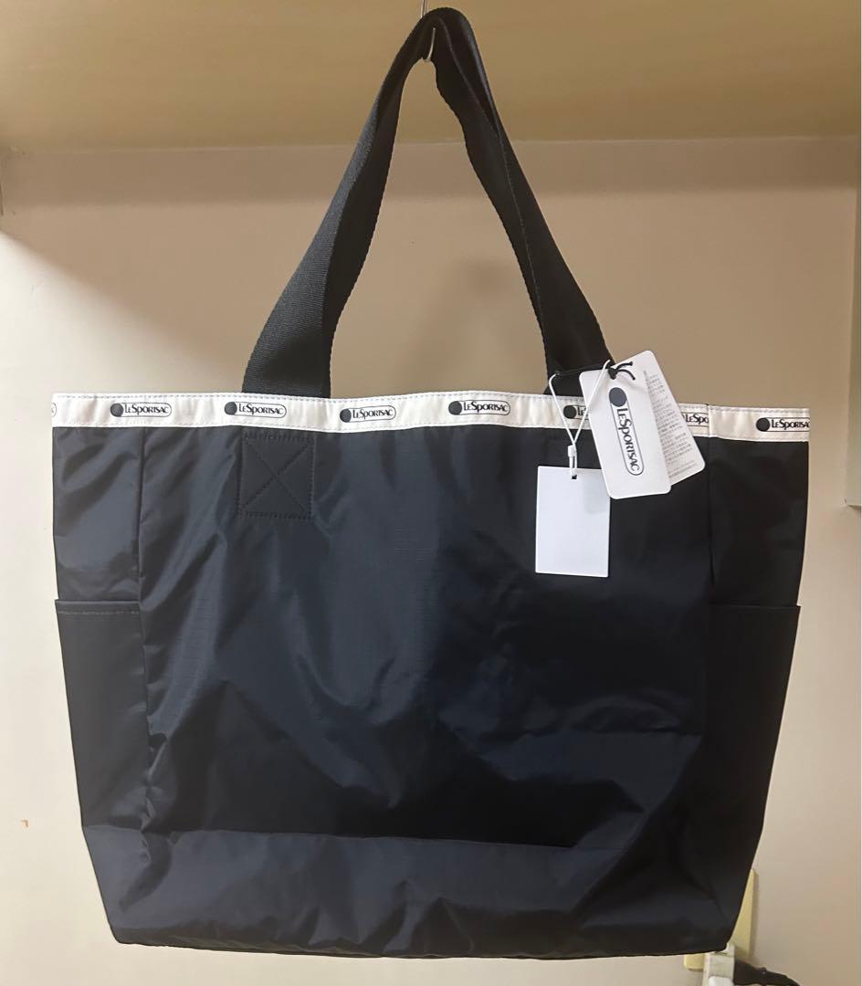 アダムエロペ × レスポートサック リバーシブルトート /シルバー