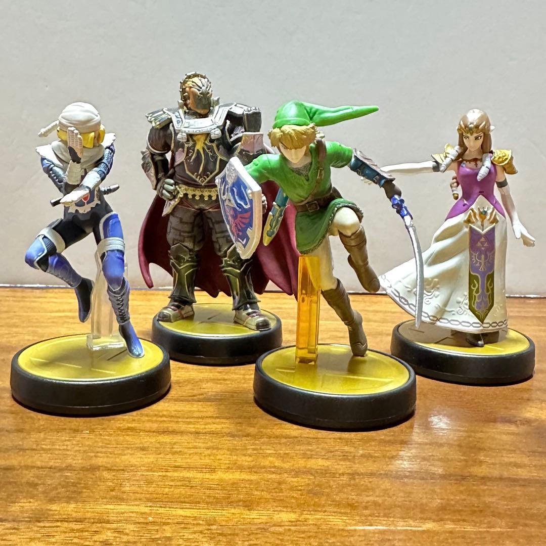 ゼルダの伝説 amiibo スマブラ フィギュアセット - メルカリ