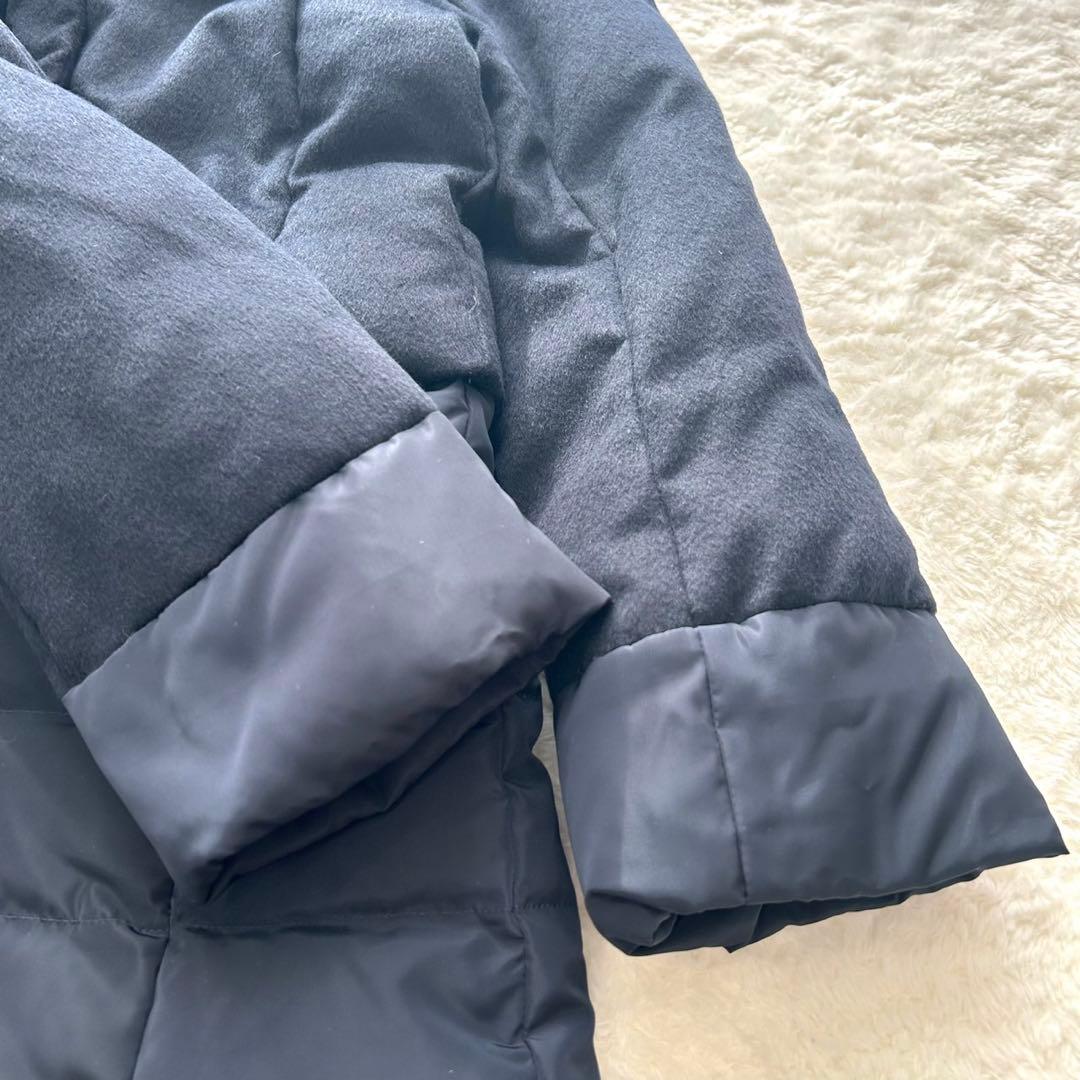 美品】ダーマコレクション ダウンコート カシミヤ100 フォックスファー