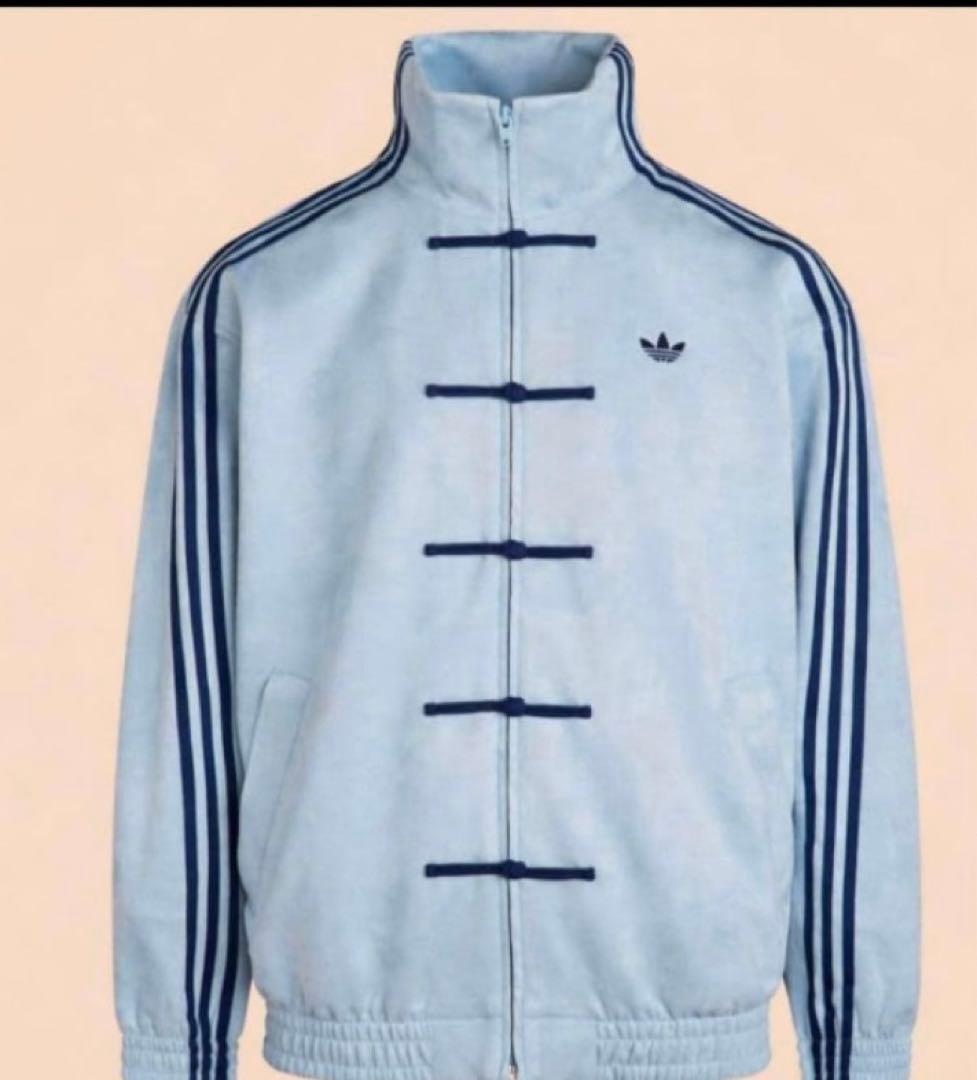 【adidas】SNSで話題☆中国限定　トラックジャケット adidas】SNSで話題☆中国限定 トラックジャケットMサイズ - メルカリ