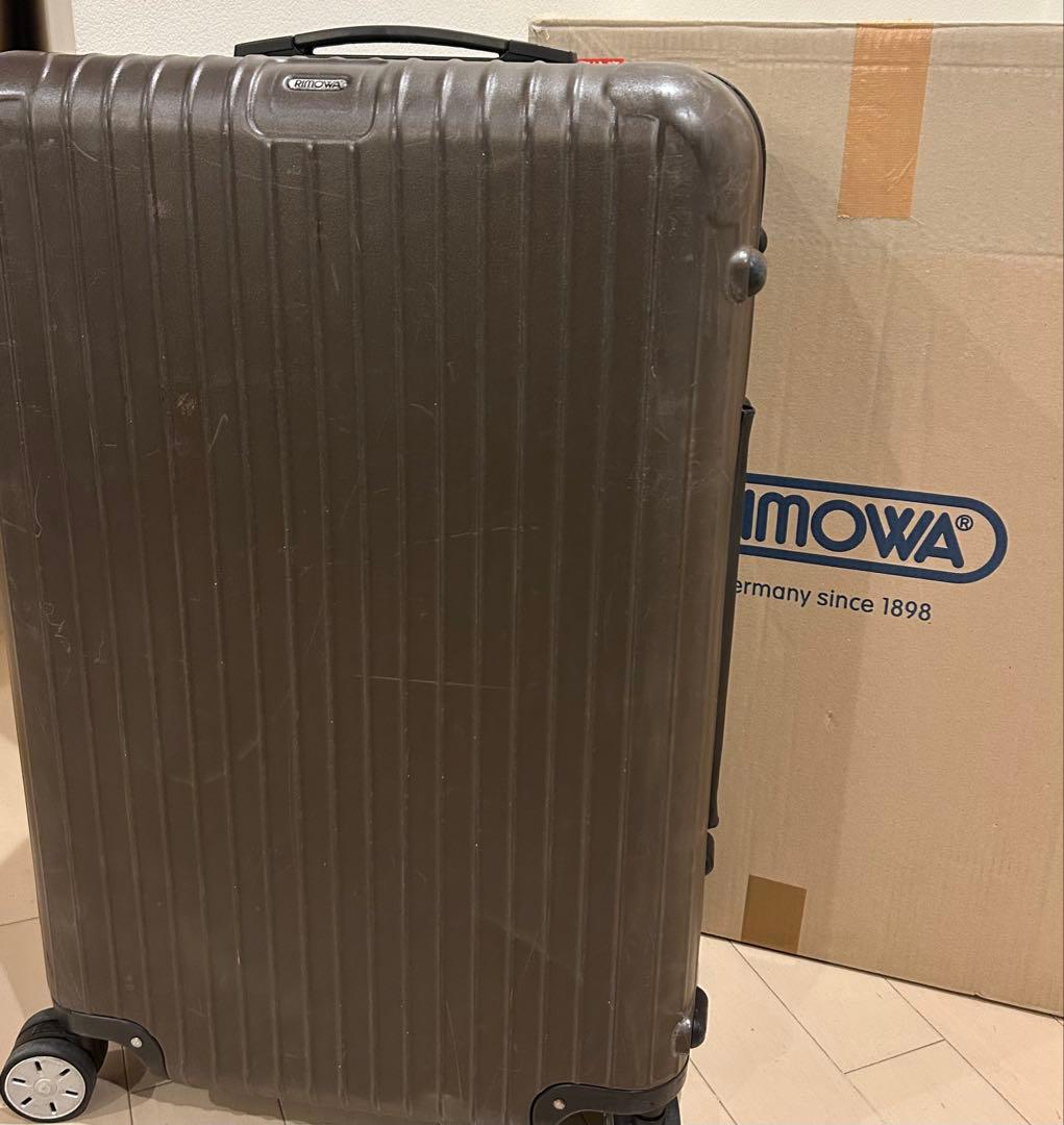 格安リモワRIMOWA サルサ（4輪）810.70 TSAロック　軽量　ブラウン リモワ RIMOWA スーツケース キャリーケース 830.56.52.4 SALSA DELUXE