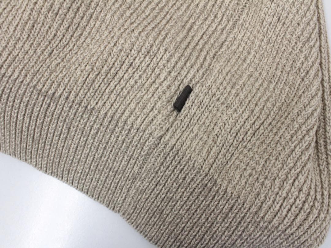 △美品 グッチ GUCCI グッチ リブ編 ニットセーター ベージュ Sサイズ