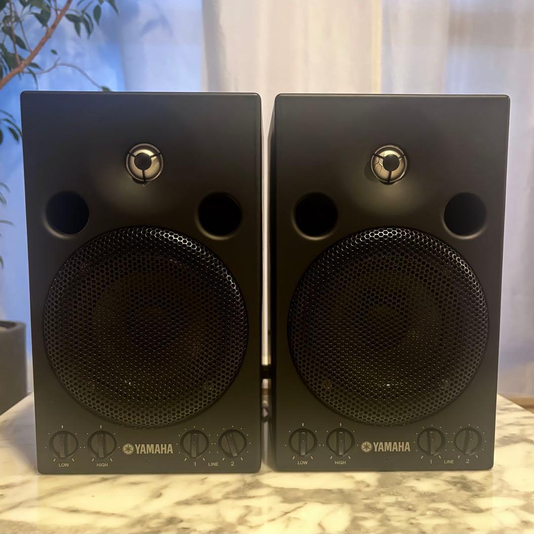 YAMAHA MSP3 ペア パワードモニタースピーカー 動作確認済 - メルカリ