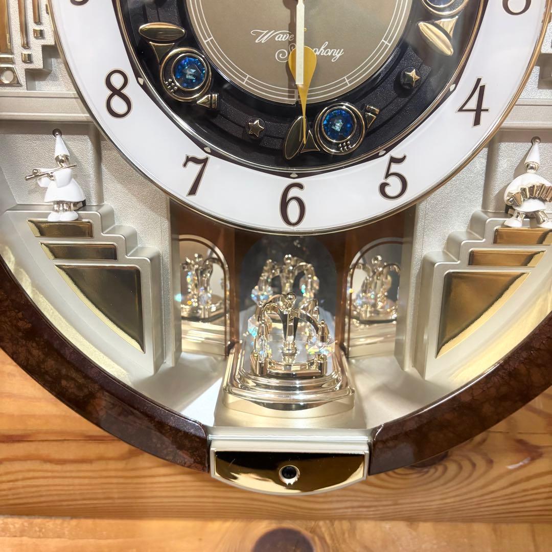 廃盤品】SEIKO セイコー からくり 掛け時計 電波時計 30曲収録 - メルカリ