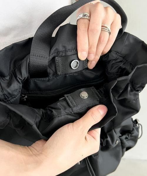 韓国限定】ノースフェイス ホワイトレーベル ブラック ボニーパック M